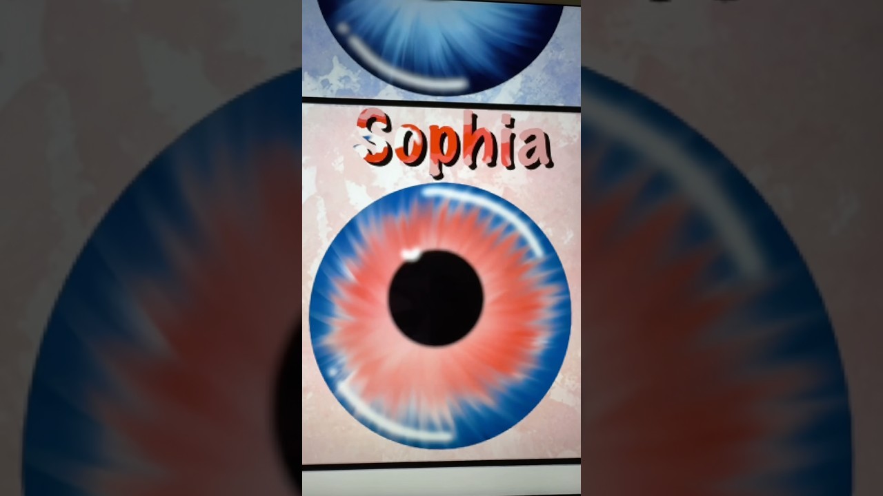 eye series | sophia🇫🇷💋 | #shorts #procreate #digitalart #shortsviral #satisfying #art
