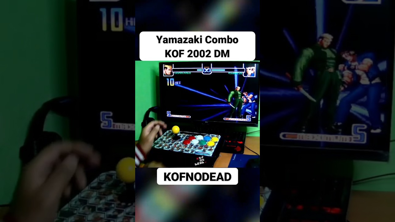Yamazaki Combo KOF 2002 DM #kofnodead #reels #retrogaming #kof2002 #gaming #comboskof