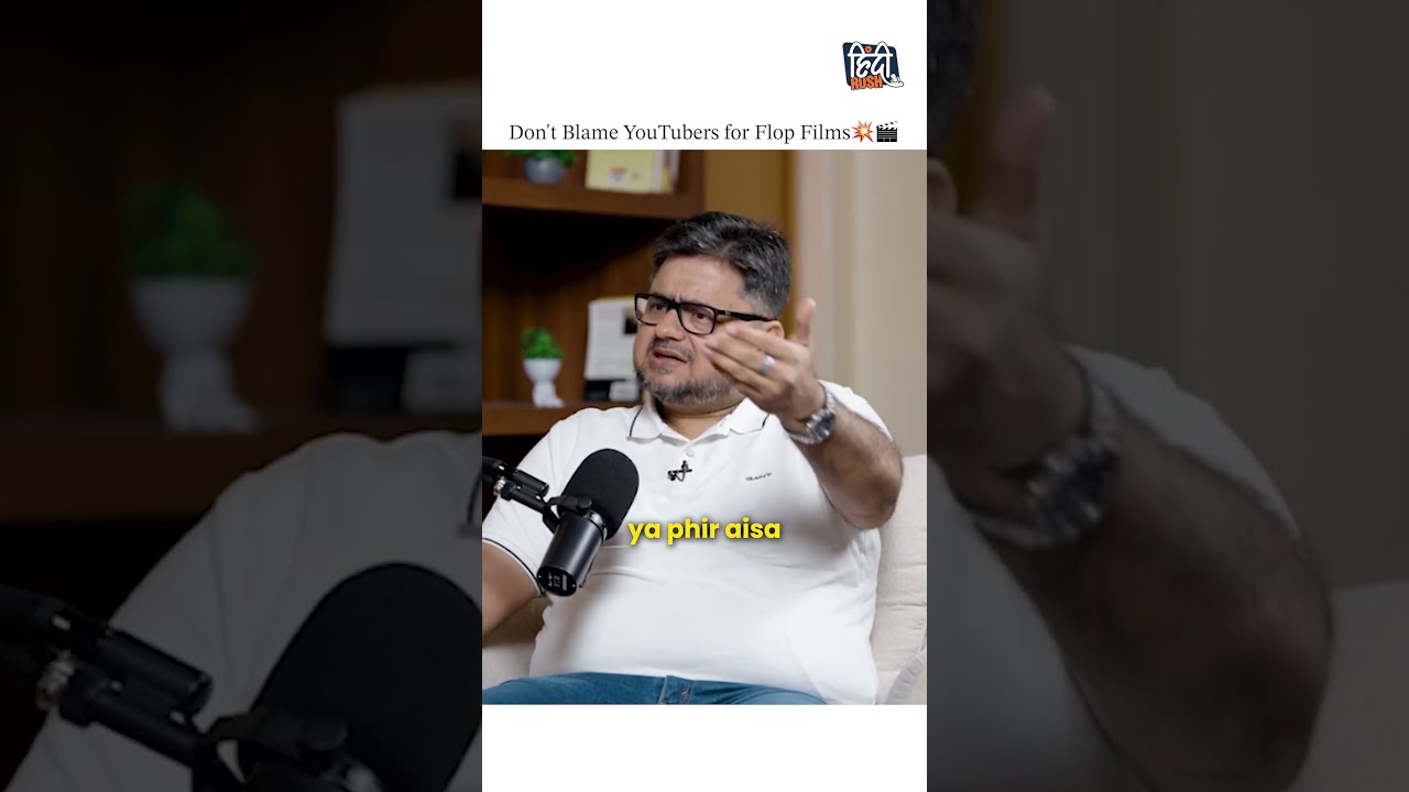 Vishek Chauhan 🔥 SLAMS Directors for Blaming YouTubers for Flop Films 😳 #shorts #boxoffice #youtuber