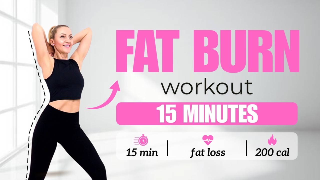 🔥15 MIN STANDING WORKOUT FOR WEIGHT LOSS🔥Full Body, No Jumping🔥Slimmer Figure Workout✨