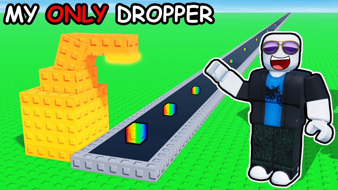 Roblox TYCOON but there is only 1 dropper...?