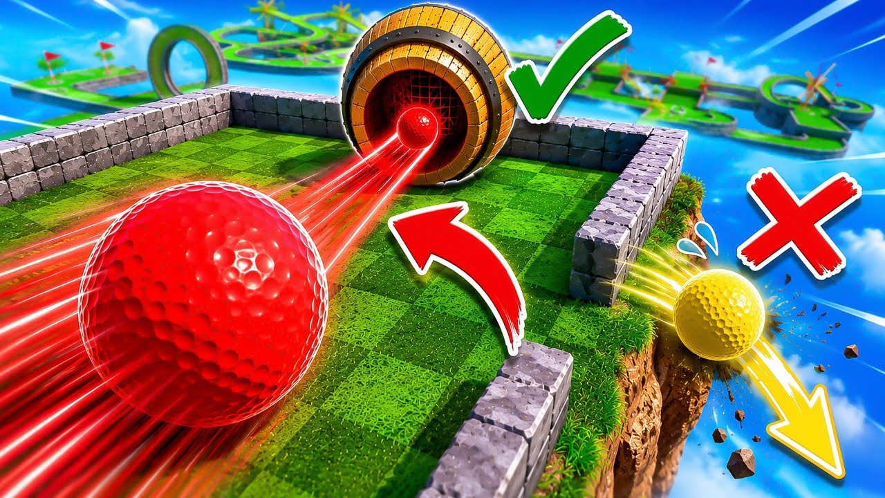 GOLF IT! RETO EXTREMO! QUIEN LA META HACE QUE EL OTRO ABANDONE EL HOYO!
