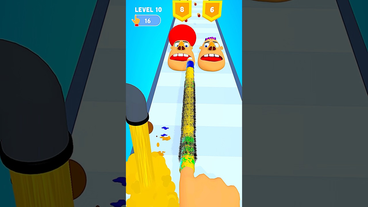Finger Run 3D😳#games #videogames #shortsfeed #trending #rmigamerz