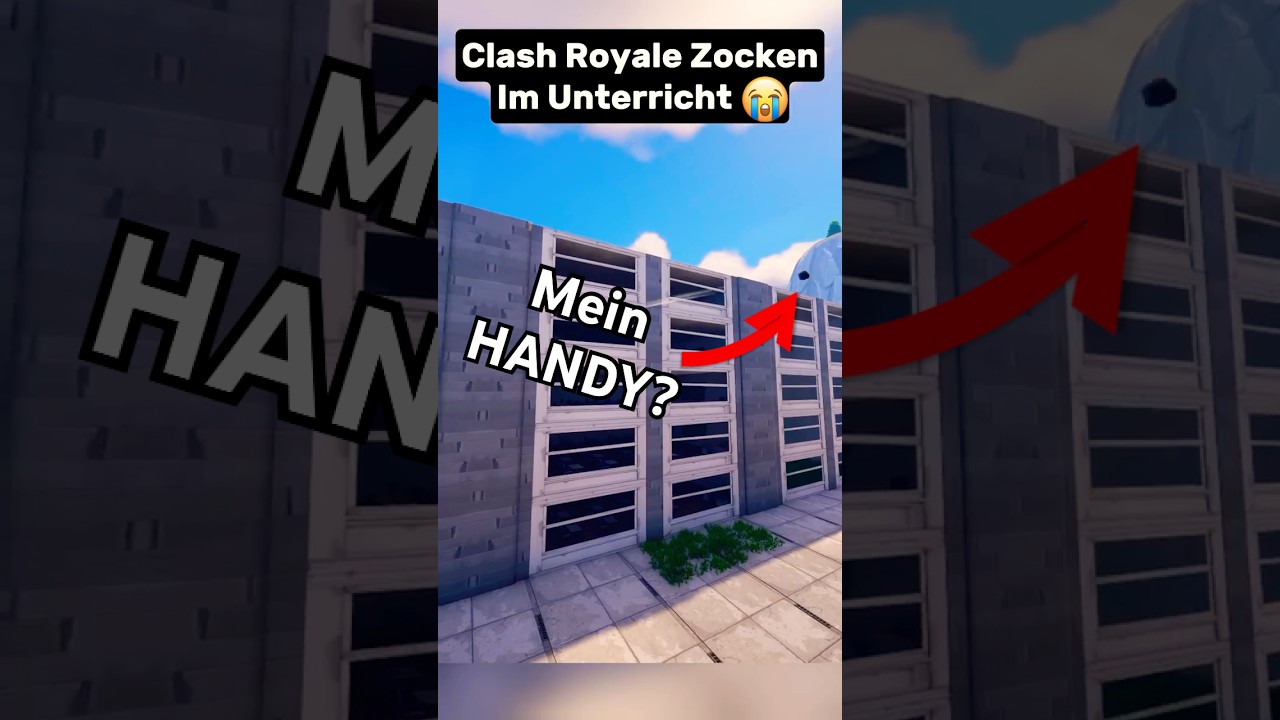 Clash Royale im Unterricht 😂👌#fortnite
