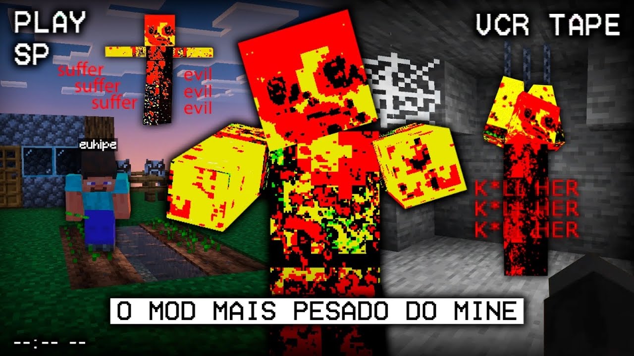 EVIL HUNTER: O MOD MAIS IMORAL DO MINECRAFT