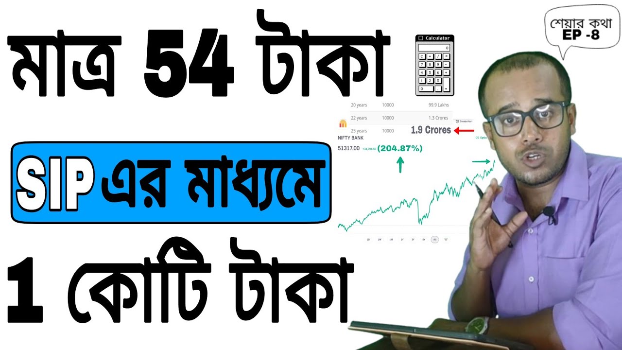 How to earn Rs 1 crore from share market through SIP investment | Stock market compounded income