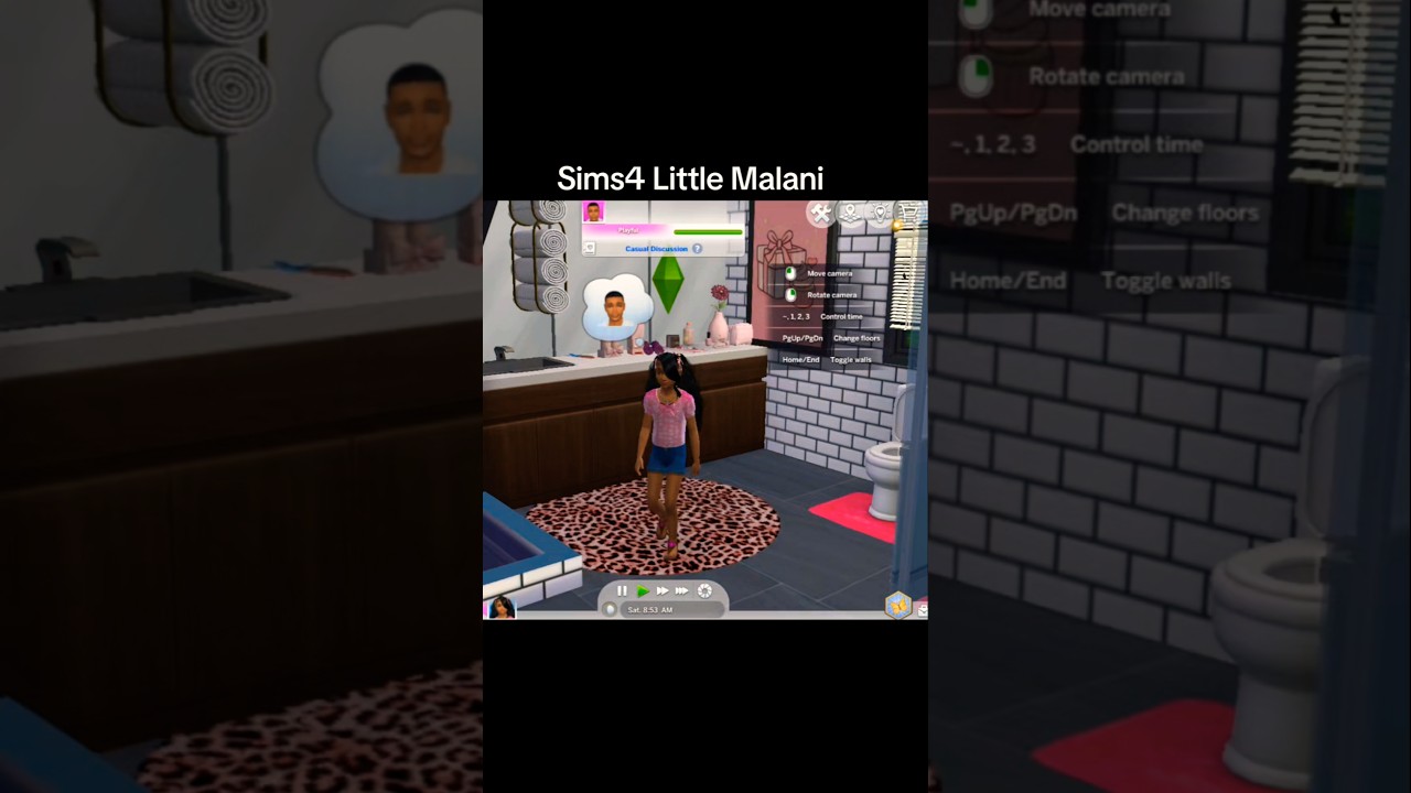 Morning Routine with Malani☀️💖 | The Sims 4 Family Gameplay #Shorts #simsstory #thesimsmobile