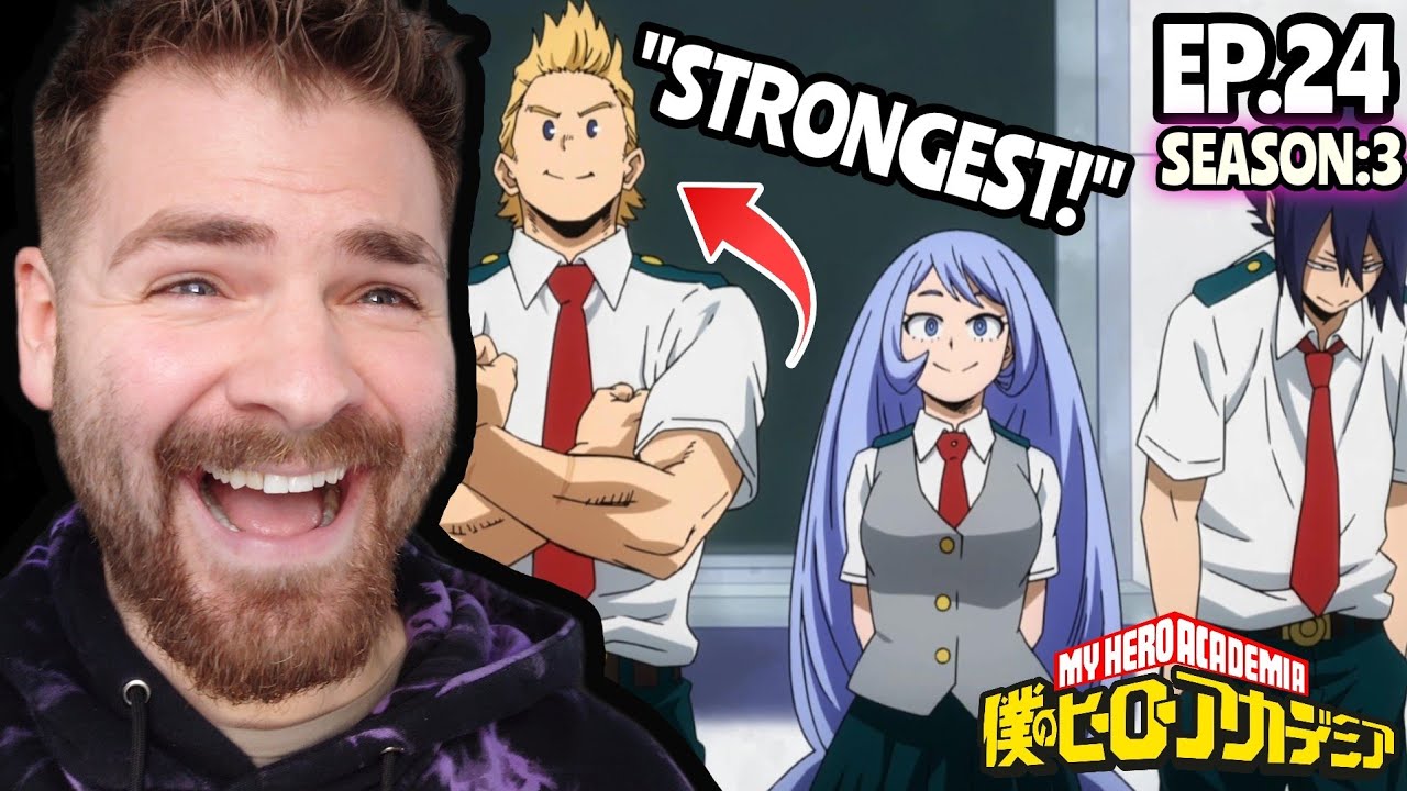 MONSTERS... THE BIG 3!!! | MY HERO ACADEMIA - EPISODE 24 | SEASON 3 | FIRST TIME REACTION