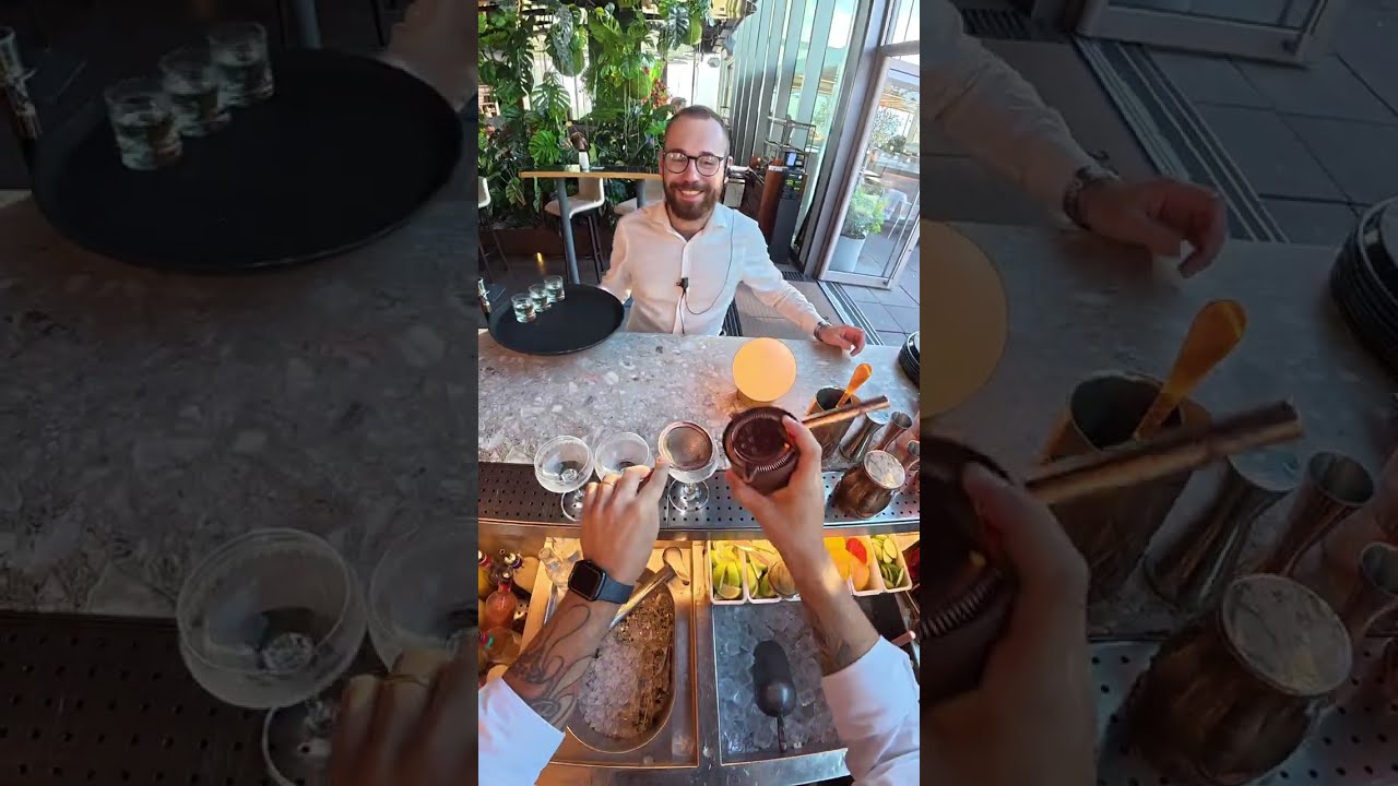 How to not make Porn Star Martini  #cocktail #drink #bartender