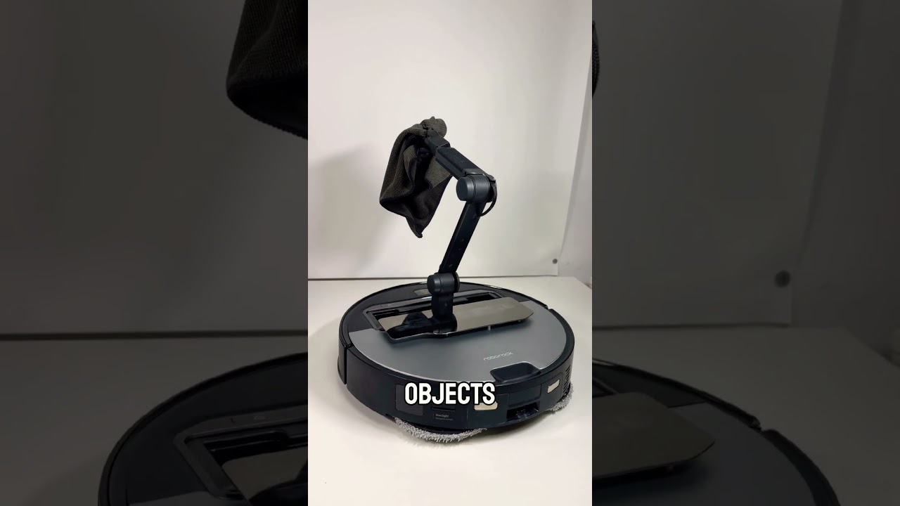 ROBOROCK Saros Z70 Extendable Arm Trick! #tech #vacuumcleaner #roborock #technology