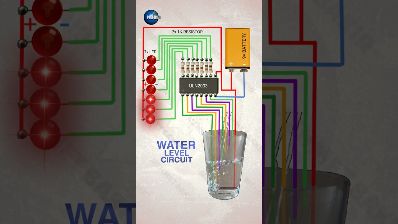 uln2003 ic water level circuit making