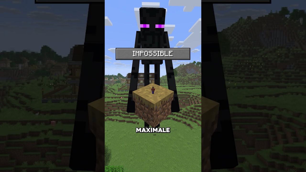 Difficulté IMPOSSIBLE sur Minecraft 🤯