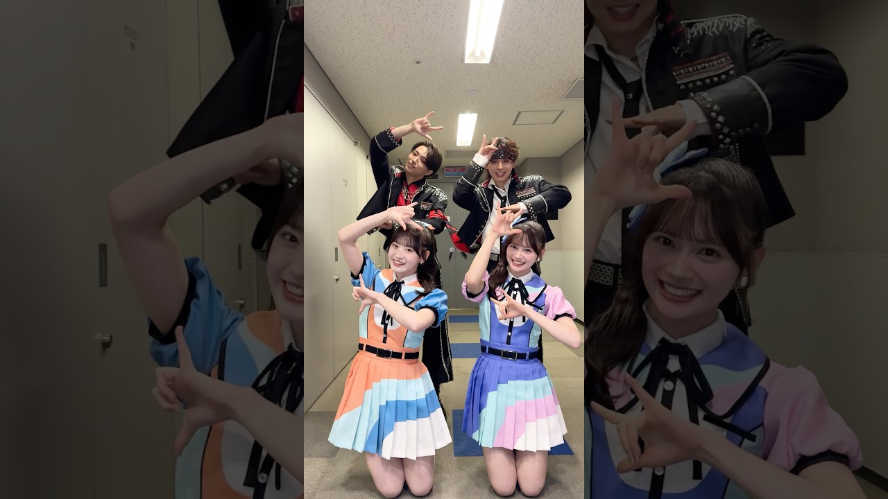ONE N' ONLY  HAYATOさん・EIKUさんと好きish 🤘🏻🐶 #高尾颯斗 #山下永玖 #伊藤百花 #近藤沙樹 #ONENONLY #ワンエン #AKB48 #AKBが好きish