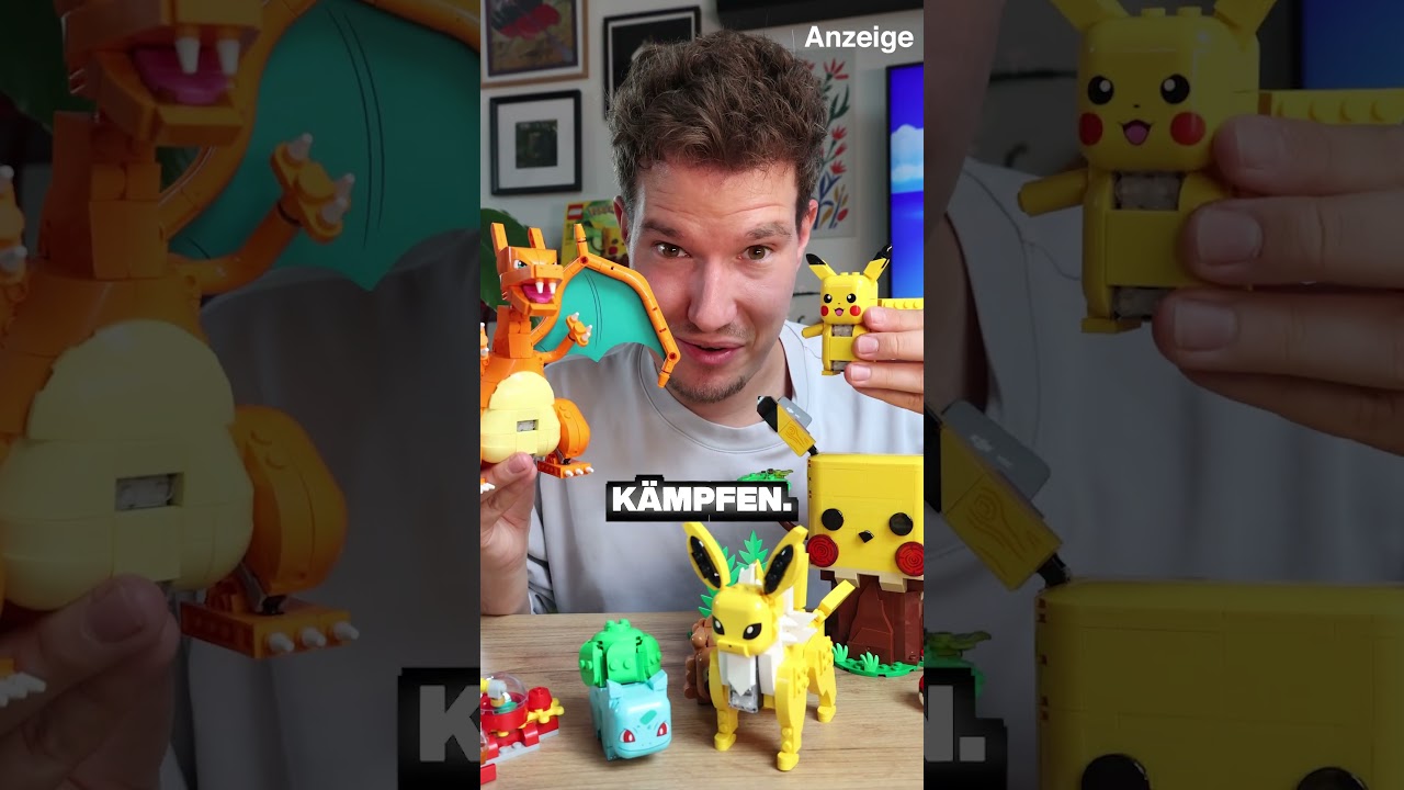 Anzeige: Ich teste heute die NEUEN LEGO® Pokémon SMART Play™ Sets! @LEGO