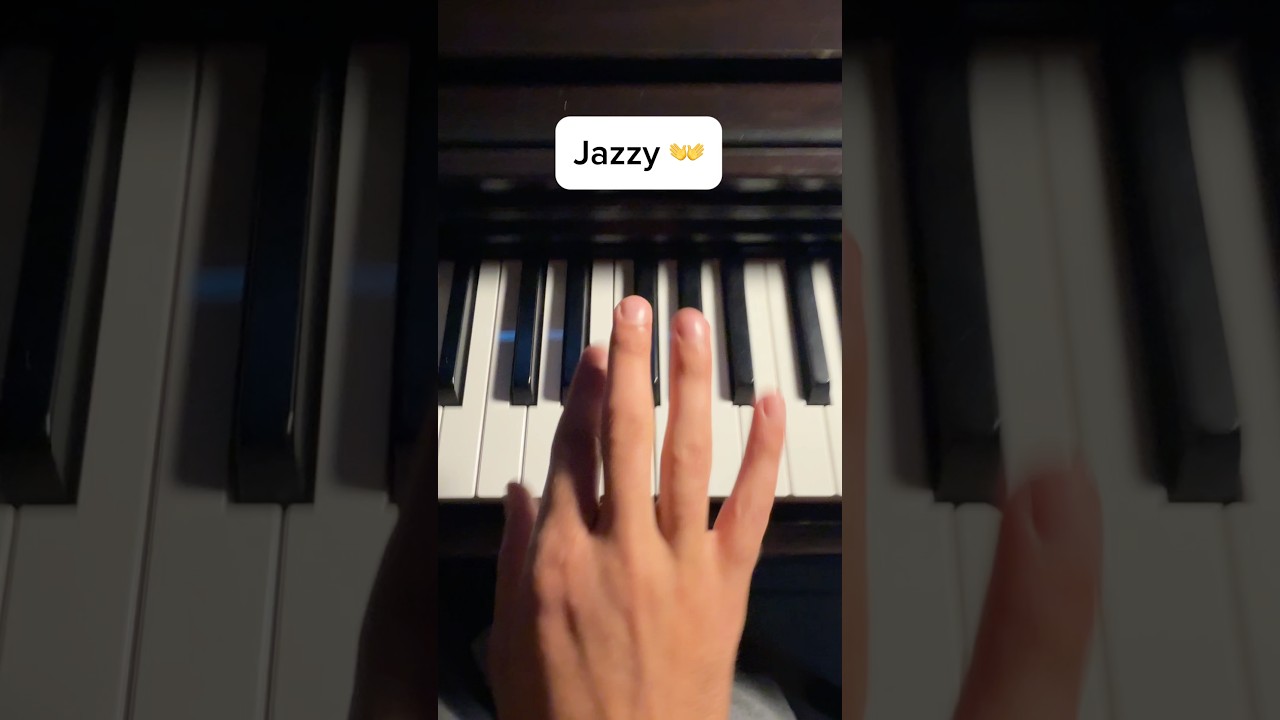Jazzy scale 🎹#piano #jazzpiano #pianotutorial