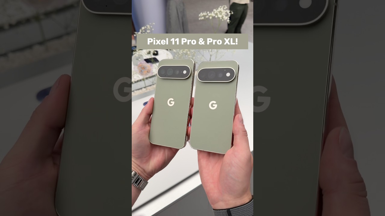 Google Pixel 11 Pro & Pro XL Hands On!