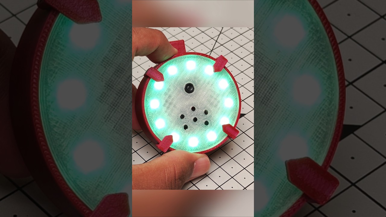 Ai wearable pendant Full video linked here #esp32 #electronics #arduinoproject #iot #raspberrypi