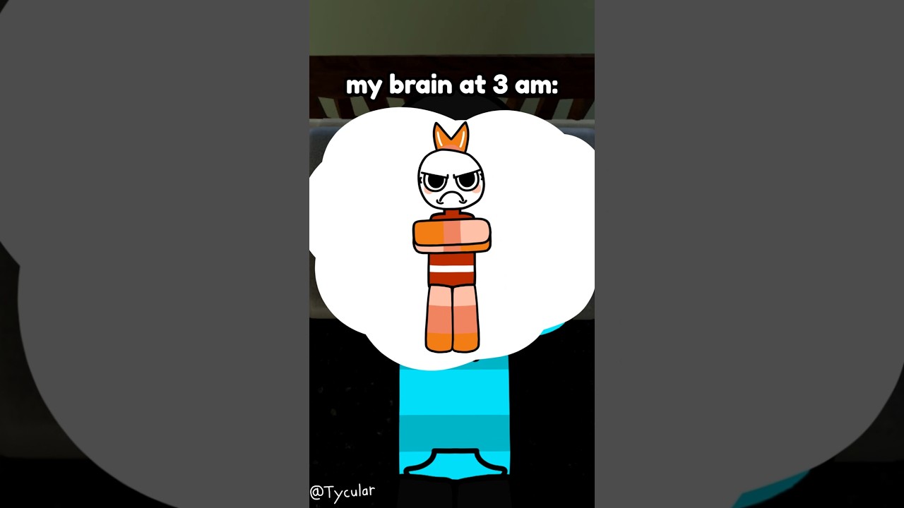 average sleep experience 💤🌙 | #shorts #dandysworld #animation