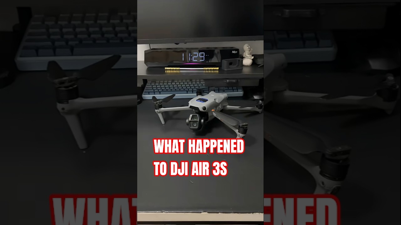 What happened to DJI Air 3S #dji #drone #djiair3s @DJI