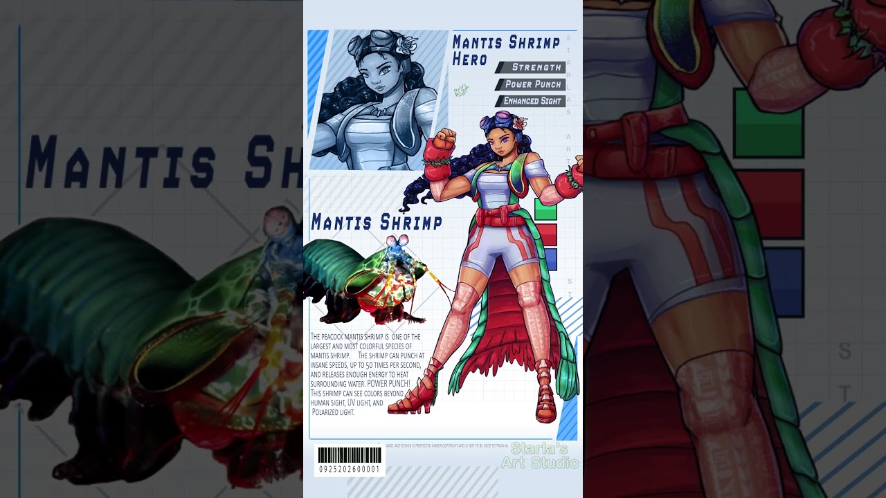 Character Designs From the Sea