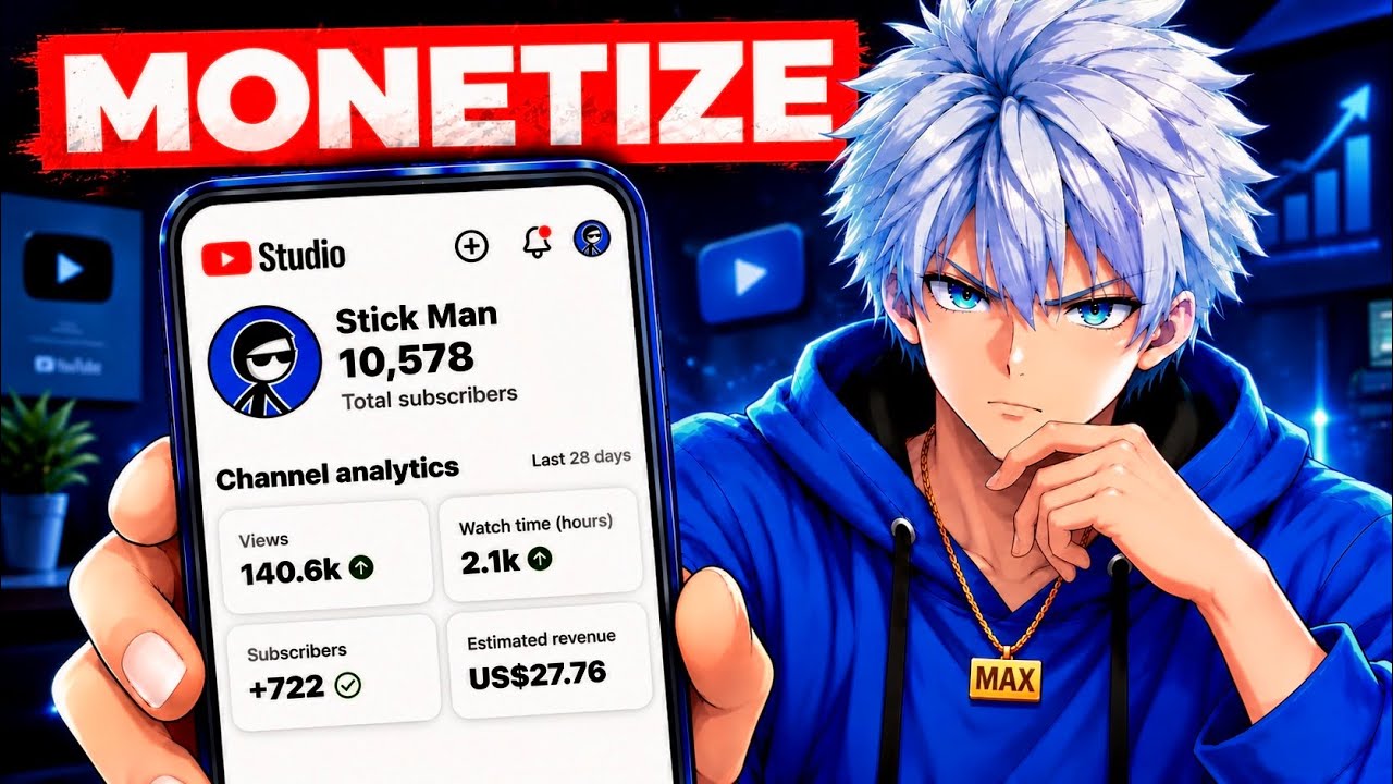How I Grow My Stick Man Channel In Just 7 Days😱