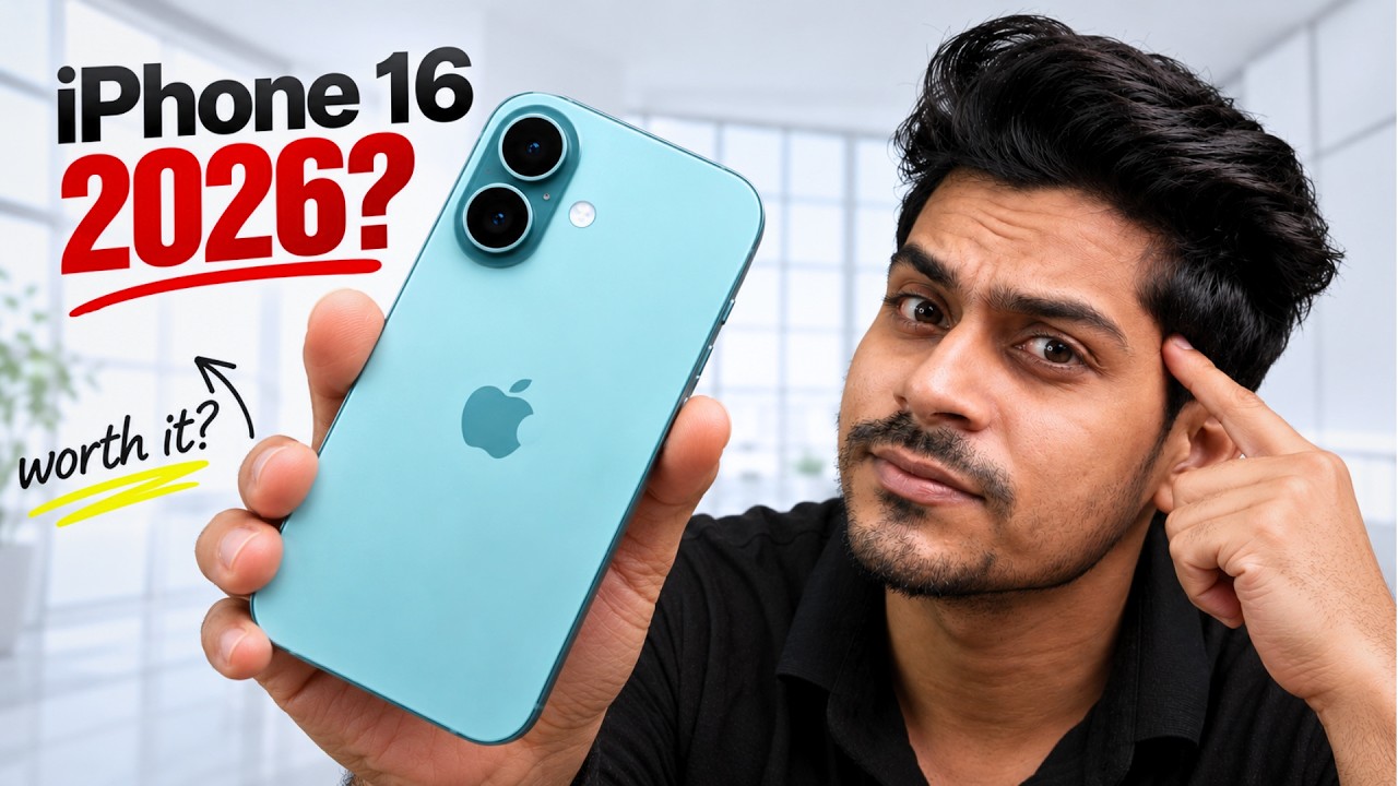 iPhone 16 In 2026! Still Worth Buying? | Full Review & iPhone 17 Comparison 🔥