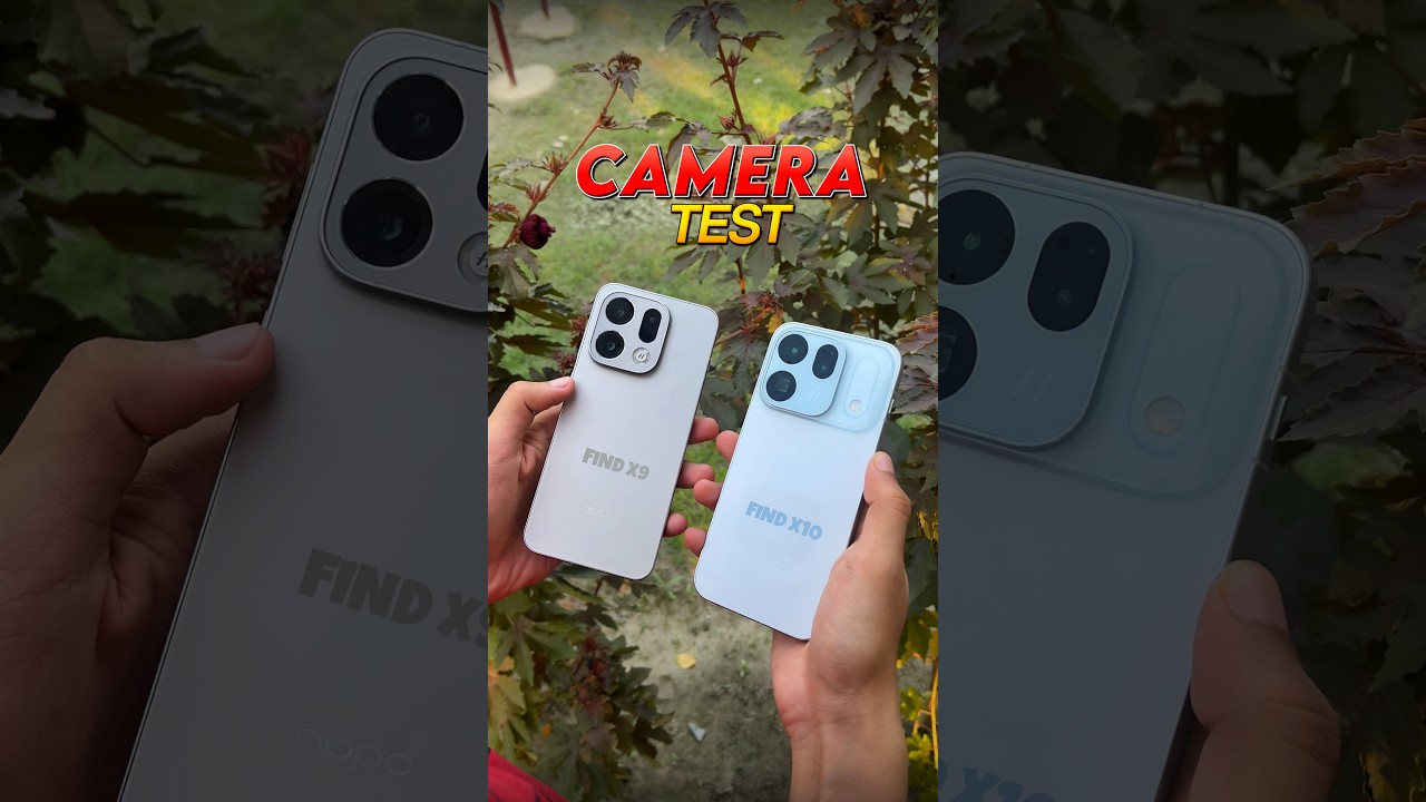 Killer Camera Comparison 🤯 | Oppo Find X9 vs Oppo Find X10 ⚡ | Find X10 Camera Test #shorts