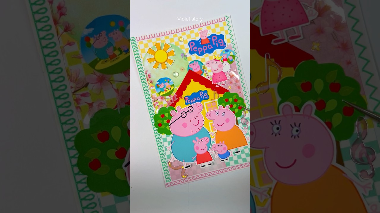 Scrapbooking 다꾸 | Peppa Pig 페파피그 | Journaling