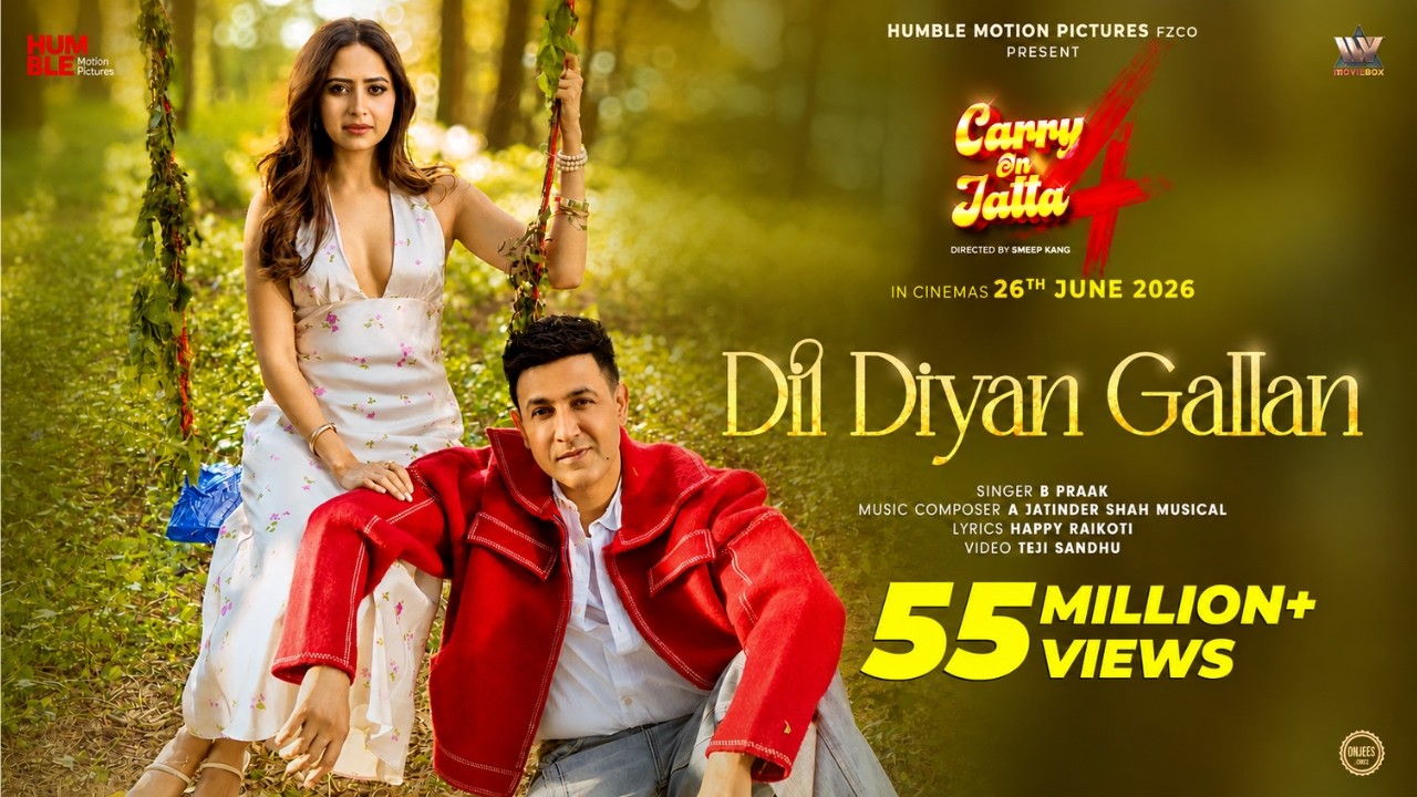 Dil Diyan Gallan (Official Video)| B Praak| Gippy Grewal| Sargun Mehta| Jatinder Shah| Happy Raikoti