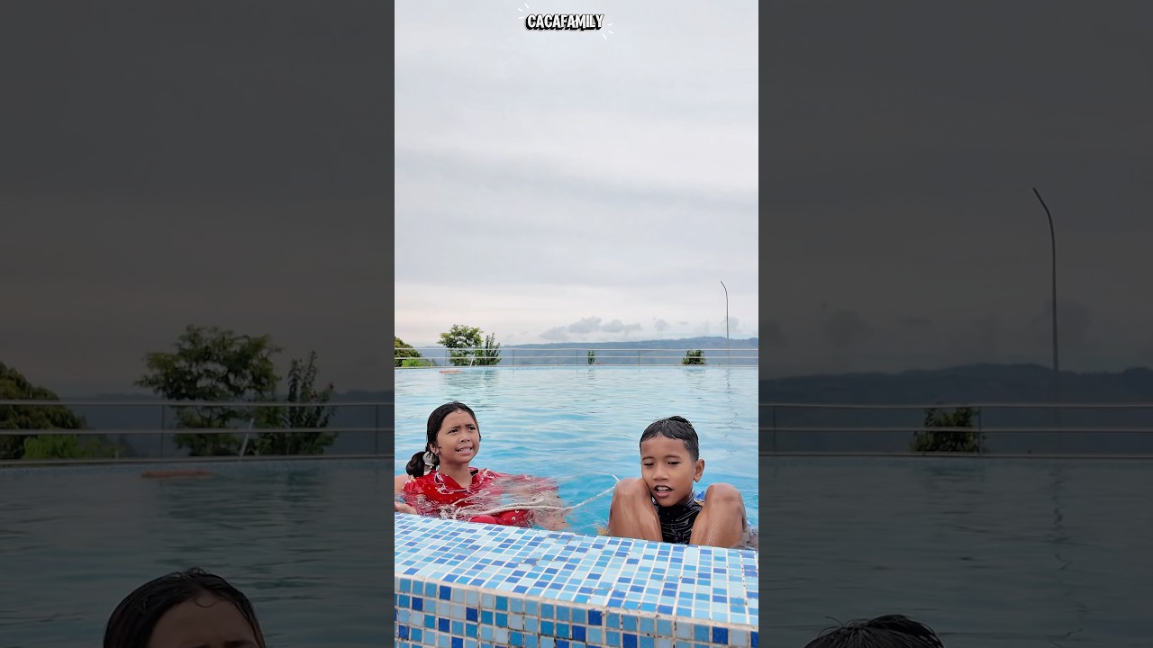 Caca diajak berenang malah tidur #cacafamily #shorts #trending #comedy