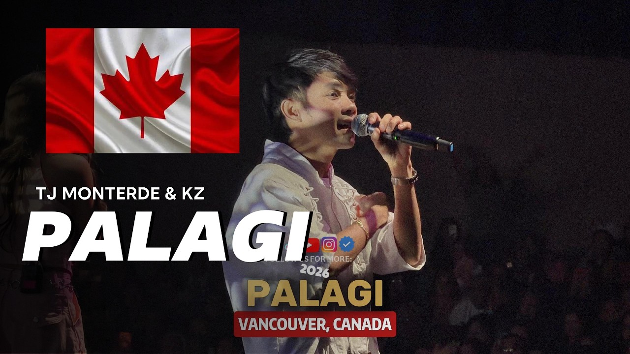 PALAGI | TJ Monterde & KZ - Sweetnotes Live @ Vancouver Canada