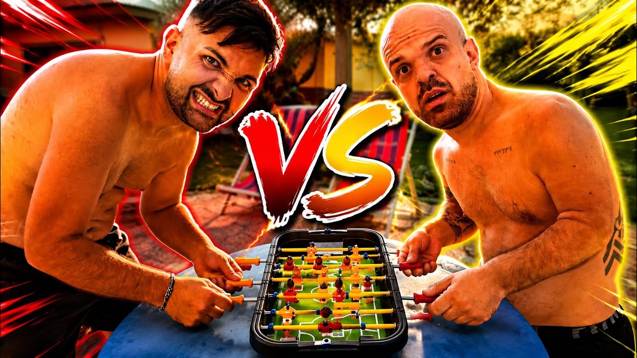     🎯 IL CALCIOBALILLA PIÙ PICCOLO DEL MONDO… CONTRO GIANLUCA IL NANO in VILLA ELITES 💎