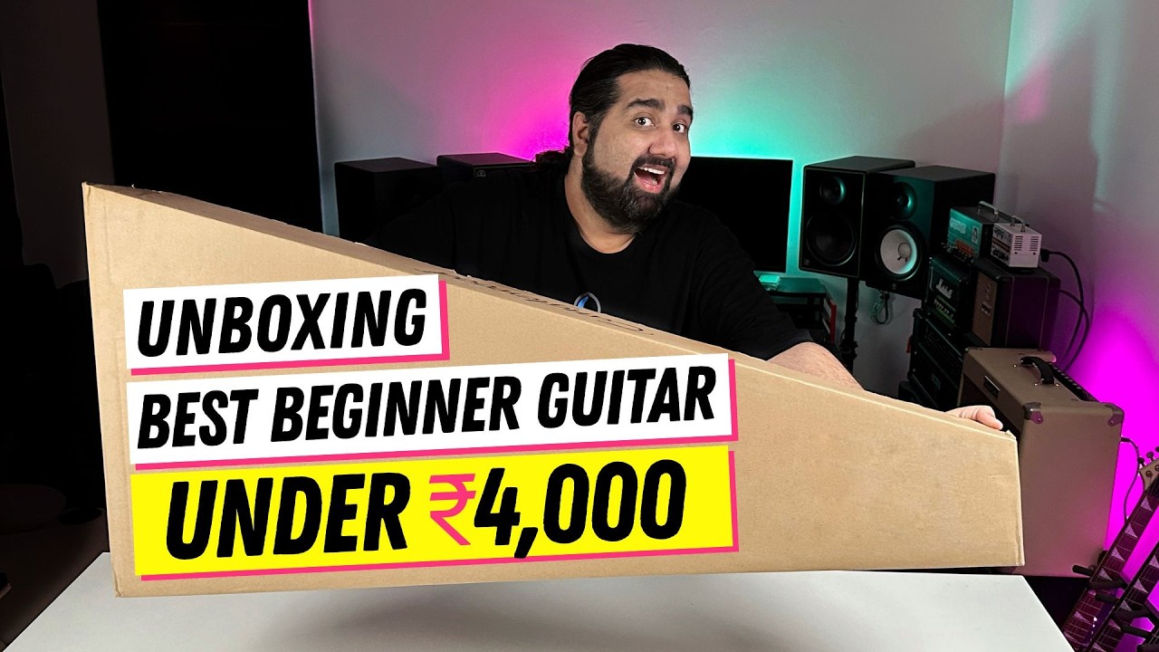 BEST Guitar For Beginners Under Rs.4000 in 2026 | Kadence BB01 Unboxing & Review