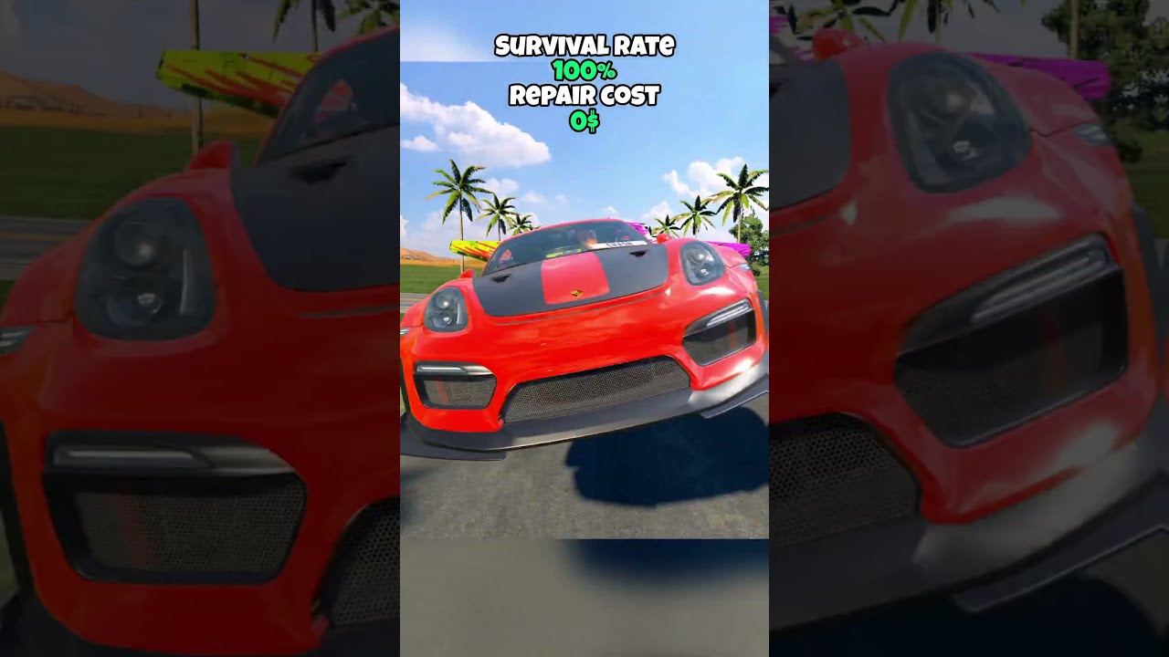 Which of these vehicles can jump between the two dump trucks? #beamng #beamngdrive #game #gaming
