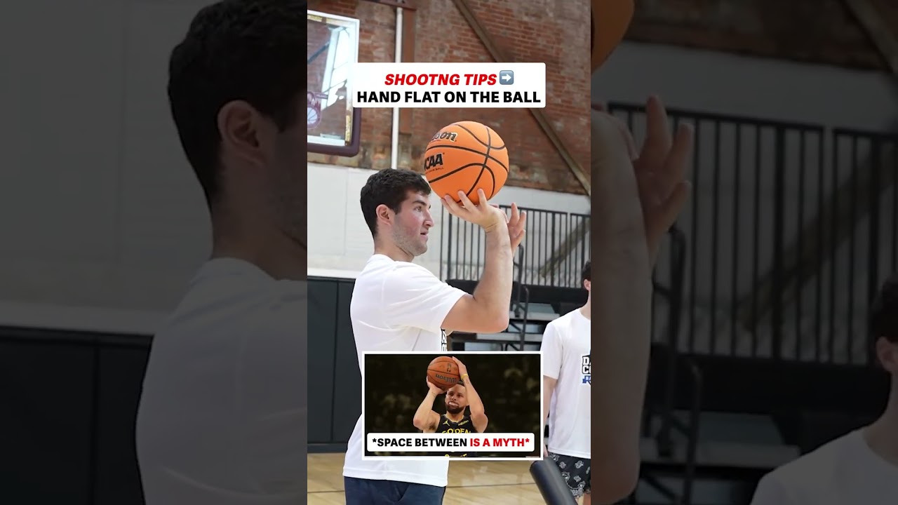 Having space between your palm and the ball is a myth...
