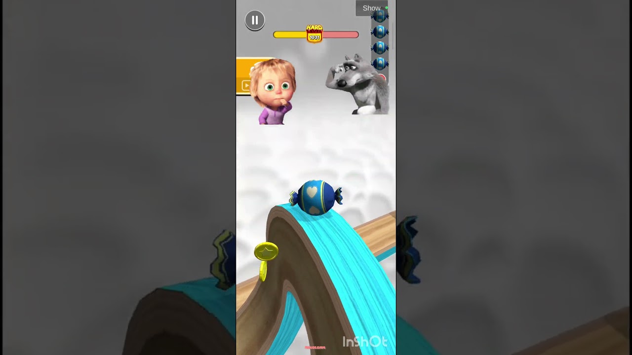 Going Balls Speedrun - FASTEST Perfect Run Ever Achieved!#Shorts#Goingballs#Speedrun