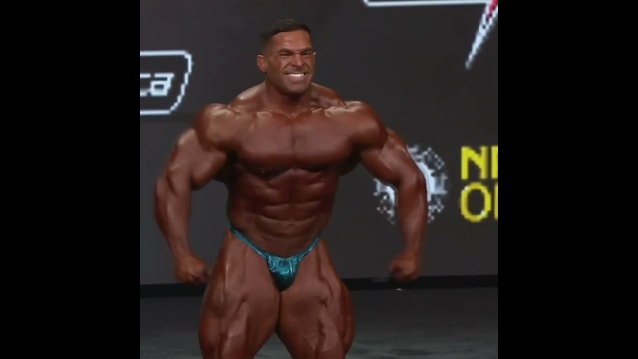 Derek Lunsford 2025 Mr. Olympia posing [Part 2]