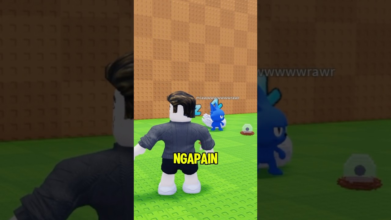 Penjaga telur aneh steal an egg roblox