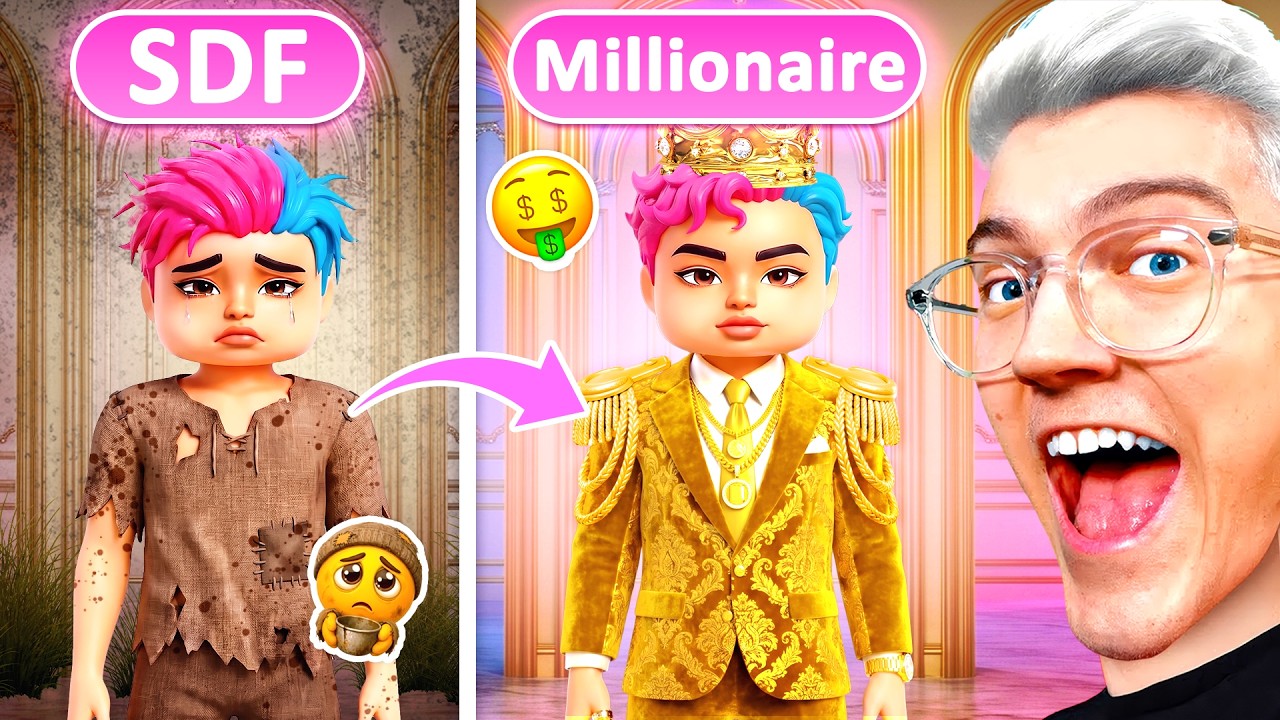 De SDF à MILLIONAIRE sur DRESS TO IMPRESS !