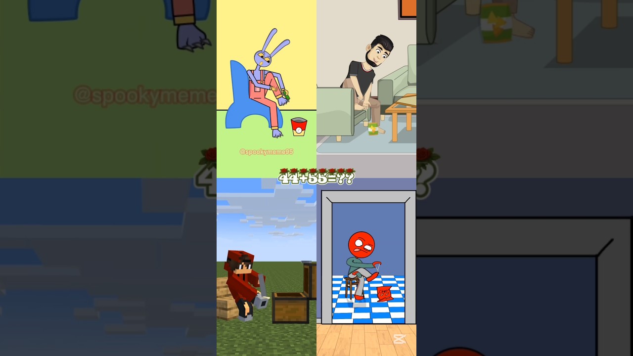 CHIPS #diadecachorro #animation #huggyspider #funny #brookhave #memes #blookhaven #minecraft #rblx