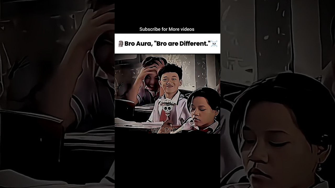 🗿Bro Aura,"Bro are Different."#mindsetmatters #motivational #mindset  #motivation #shorts