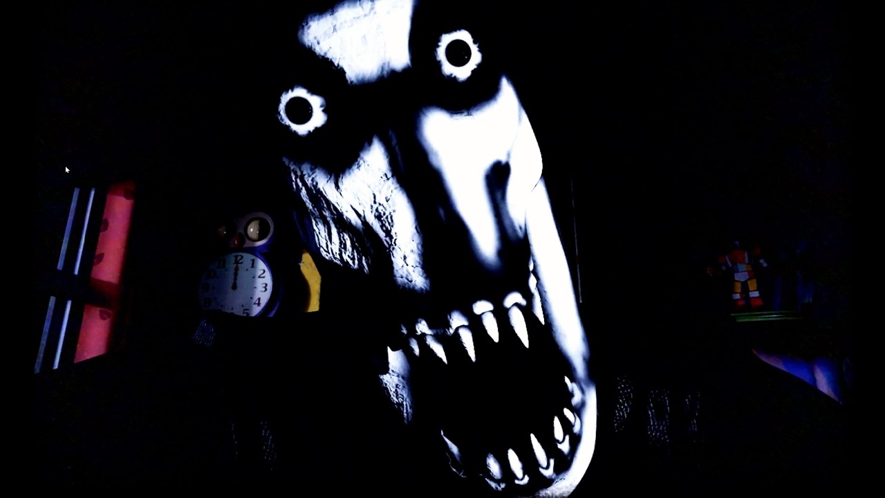 O FNAF VHS do FNAF 4 em forma de JOGO Nightmares