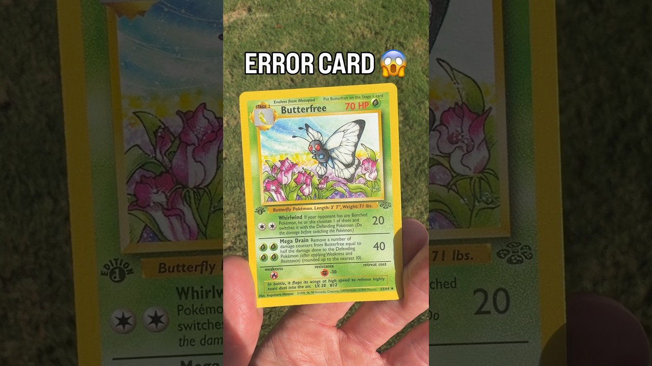 You Ever See an ERROR Card Like This?