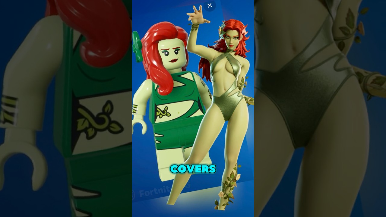 LEGO Fortnite CENSORED a NEW DC Minifigure