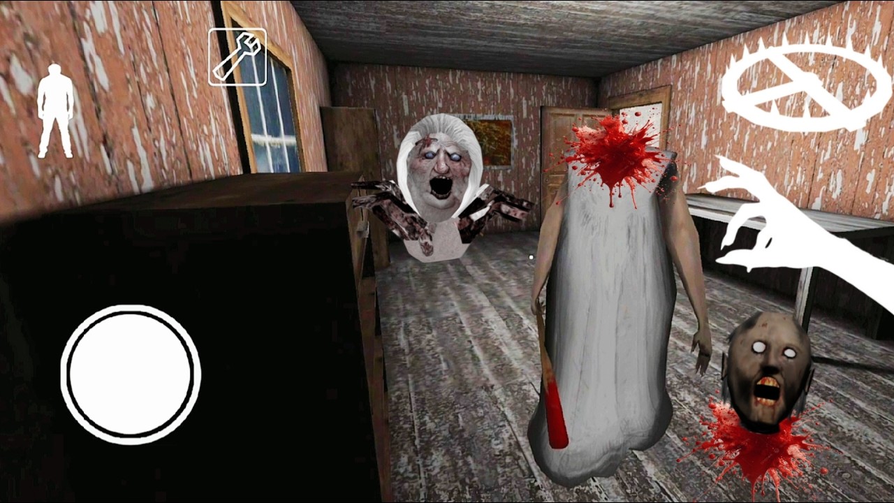 Granny Game Horror Escape Gameplay | HeadLess Granny Mod Ep07 #granny #horror #grannygame 