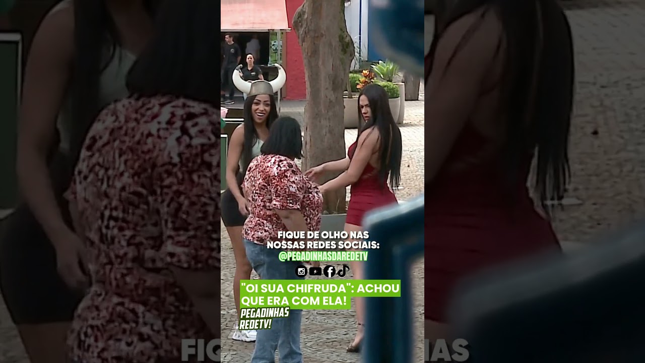 "OI SUA CHIFRUDA": ACHOU QUE ERA COM ELA!