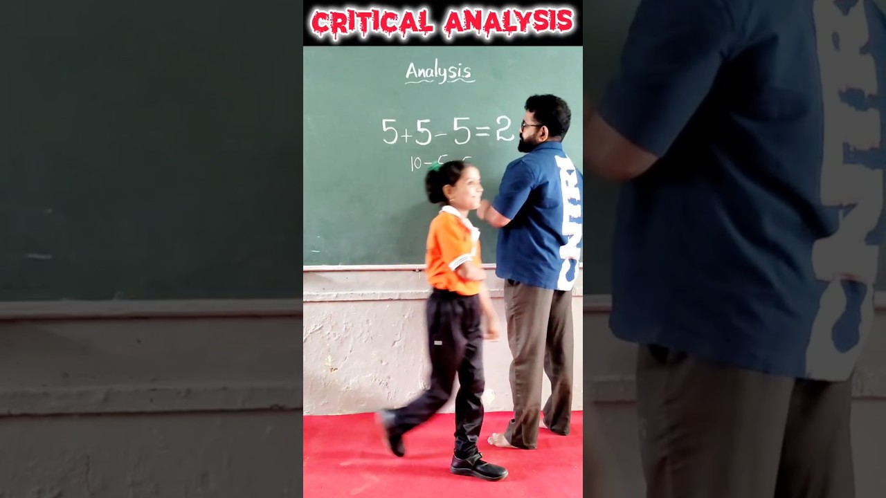 Critical analysis / innovative ideas #education #iqtest #braintest #mathstricks #teacher #students