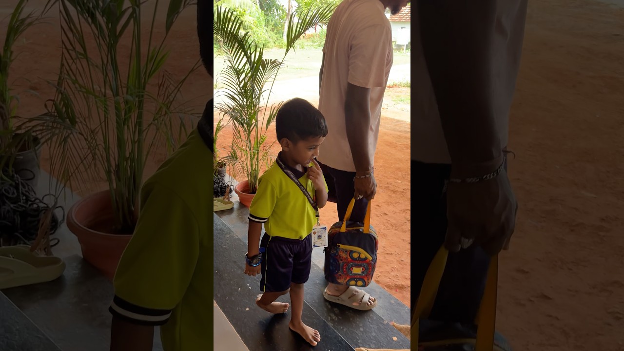 Dharsh ah school ku kelapurathukulaium 😮‍💨❤️mini vlog #laksarul #home #vlogger