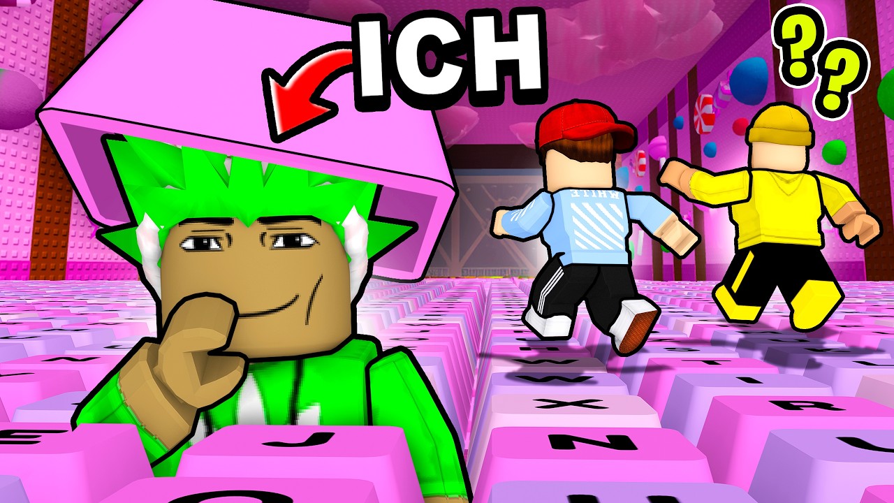 Ich benutze GLITCHES um zu Cheaten in +1 Keyboard Hide & Seek!