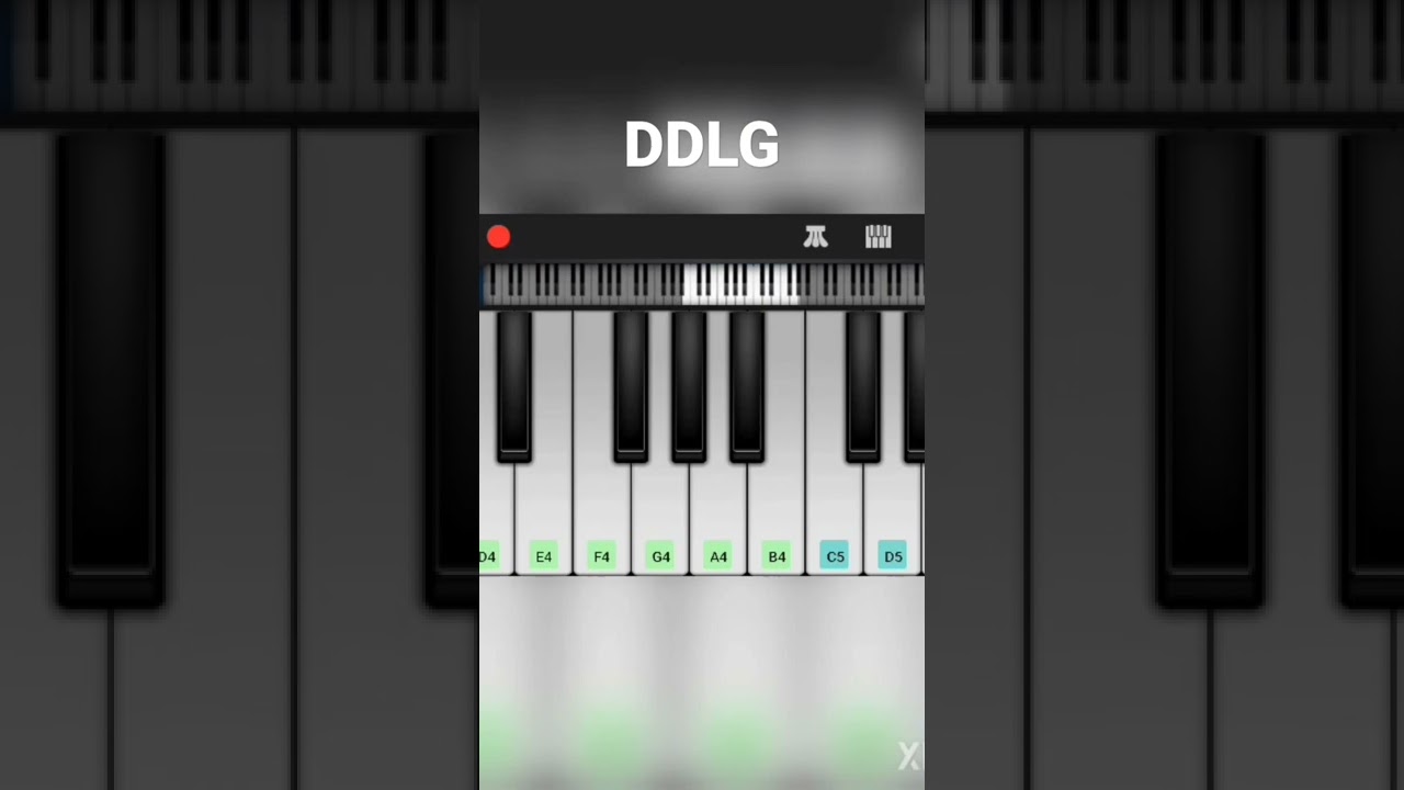 DDLJ Piano